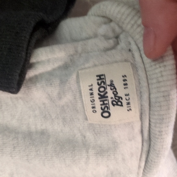 OshKosh B'Gosh Zipped Sweatshirt Jacket Size 4T - Picture 3 of 5